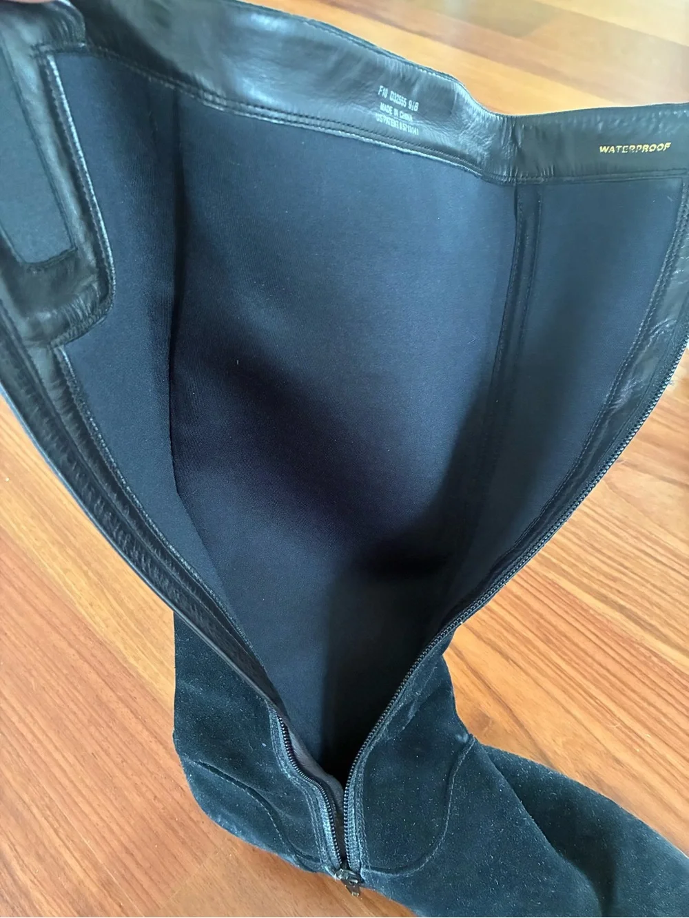 Cole Haan Nike Air waterproof black boot Size 9.5